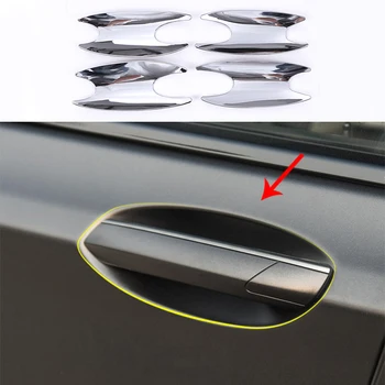 

4x Chrome Door Open Handle Grand Bowl Cover Trim For BMW 7 Series G11 G12 16-18