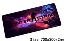 Cs ir mouse pad 70×30 cm almohadilla para el ratón gaming mousepad gamer notbook ordenador mousepad edge bloqueado a estera del ratón del ordenador portátil