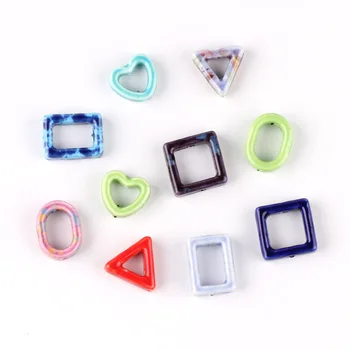 

20pcs 12--16mm Popular Geometric shape Ceramic beads
