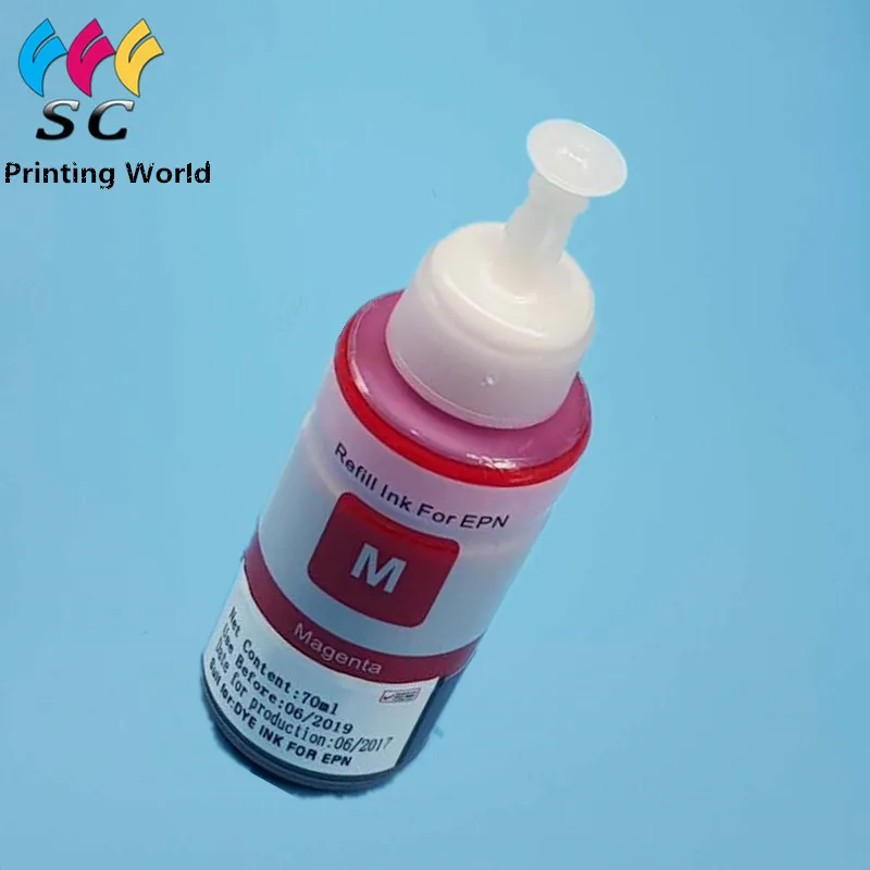 4 шт. чернила для принтера Epson L100 L200 L211 L301 L303 L351 L358 L551 L558 L355 L80 Artisan 50 R380 R260 R280 R265