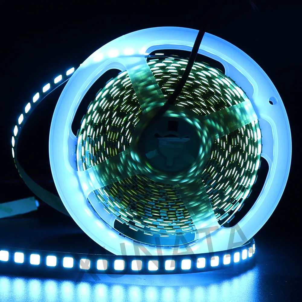 5m 12V 600LED 5054 LED Strip Light Flexible LED Ribbon Waterproof LED Tape Diode Tape Ice Tape for Decoration - Испускаемый цвет: Ice Blue