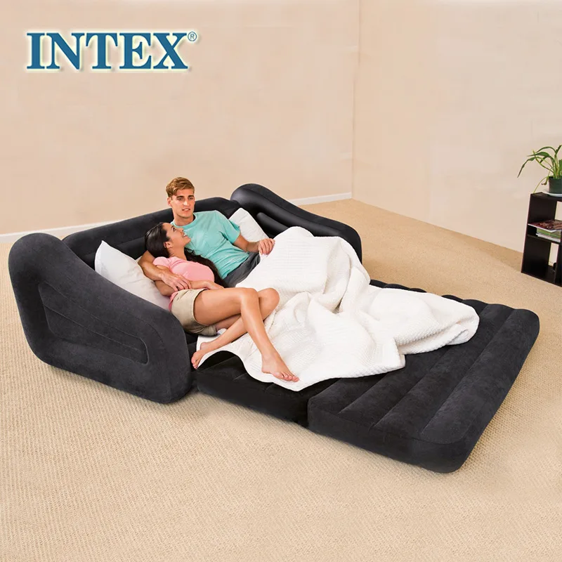 Новый INTEX двойной складной диван ленивый надувной кровать обеденный стул