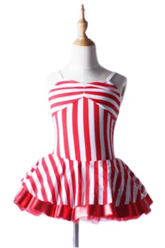 

New Red White Professional Ballet Costumes Tutu Dress Leotards For Gymnastics Girls Women Justaucorps De Danse Pour Les Femm