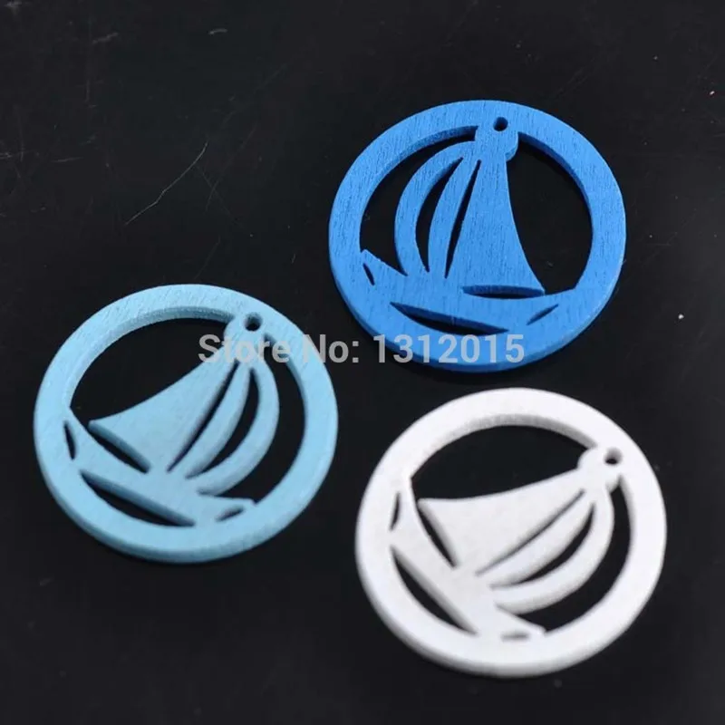 Mixed-wood-carving-Anchor-ship-rudder-wooden-Scrapbooking-Carft-for-nautical-home-decor-Diy-100pcs-20x25mm (1)