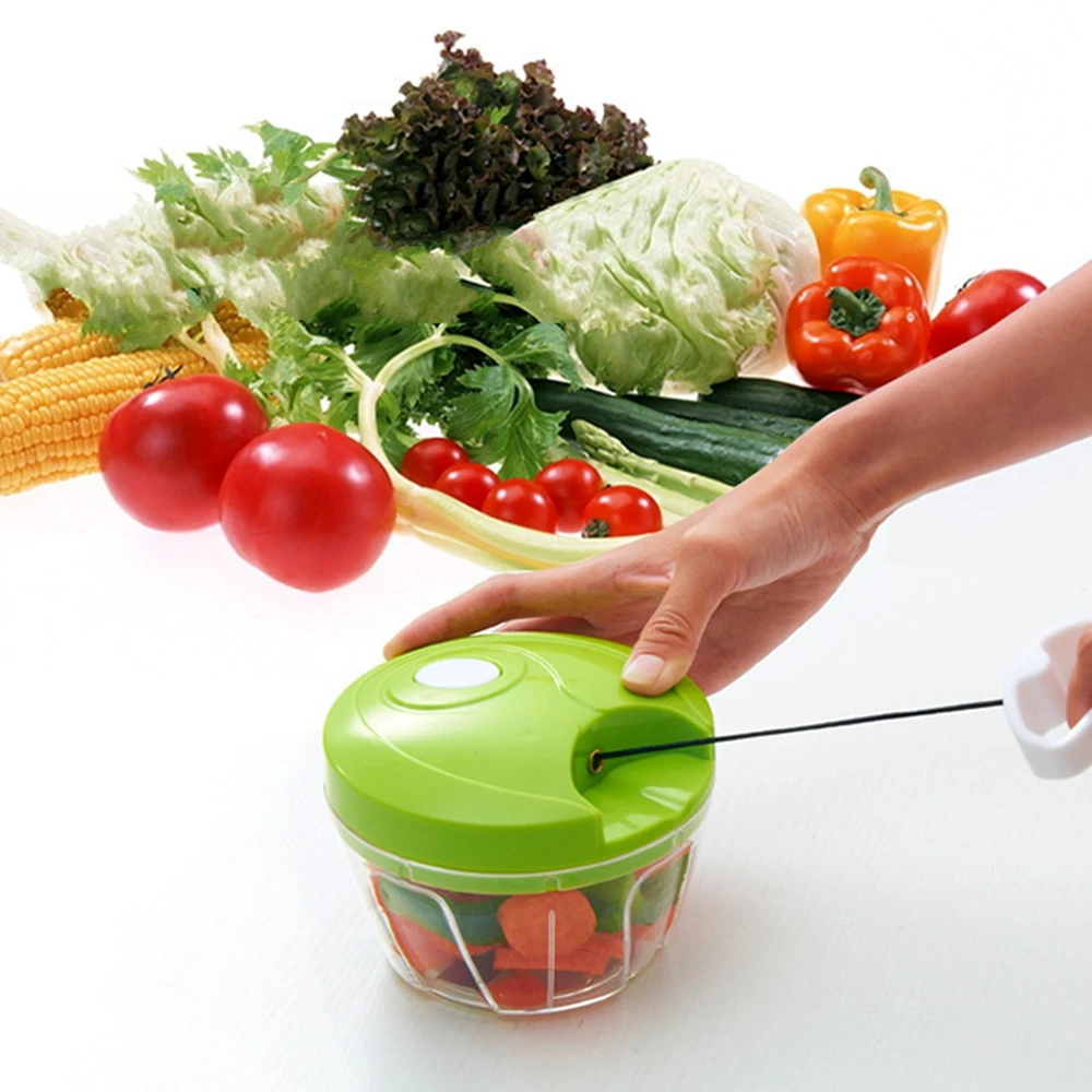 

Essential Kitchen Tools Onion Vegetable Chopper Multifunctional Hand Speedy Chopper Vegetable Fruits Chopped Shredders & Slicers