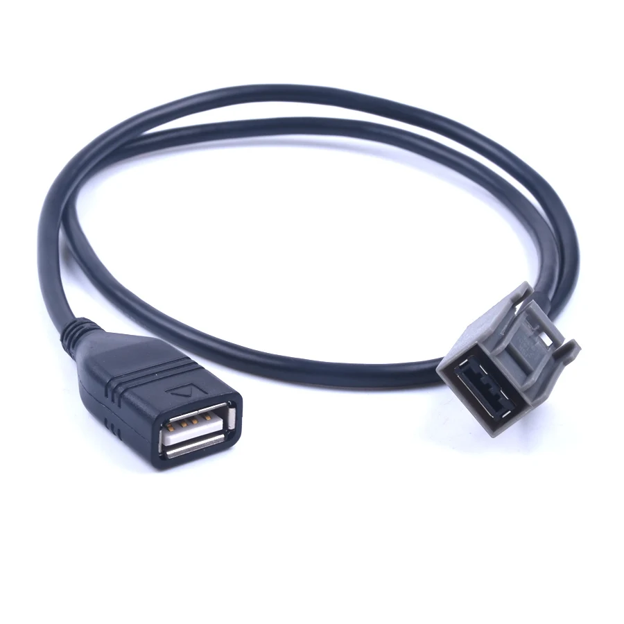 Автомобильный USB кабель AUX провод адаптер аудио медиа музыкальный интерфейс для