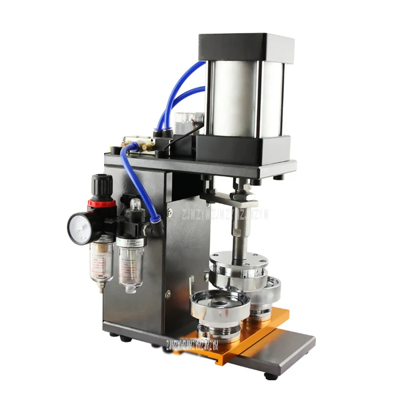 

New Penumatic Badge Making Machine Excellent Interchangeable Die Mould Badge Maker Pin Button Press Making Machine 500pcs/hour