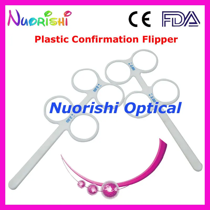 Comprar Envío Gratis E04 2504 de plástico de confirmación flipper oftálmico flipper prueba de confirmación