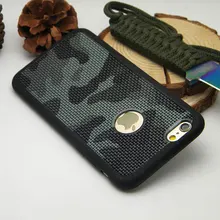 1PC Camouflage case for iPhone 6 6s 7 Plus 4.7 and 5.5 inch silicone TPU Breathable Mesh Radiating soft Skin case cover