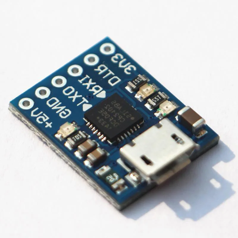 

CP2102 MICRO USB to UART TTL Module 6Pin Serial Converter STC Replace FT232 VEM44 P50