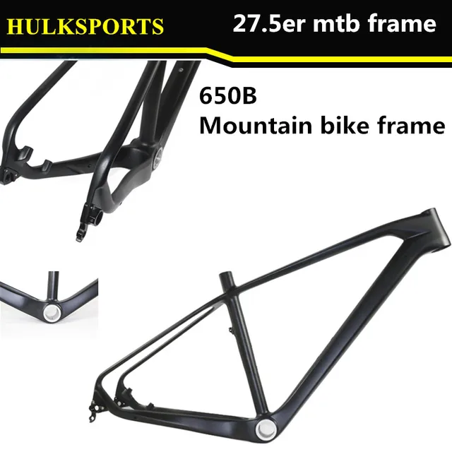 Cheap 2016 New Arrival T1000 Full Carbon MTB Frame 650B 27.5er Mountain Bike Carbon Frame UD Matt Glossy MTB Carbon Frame 27.5