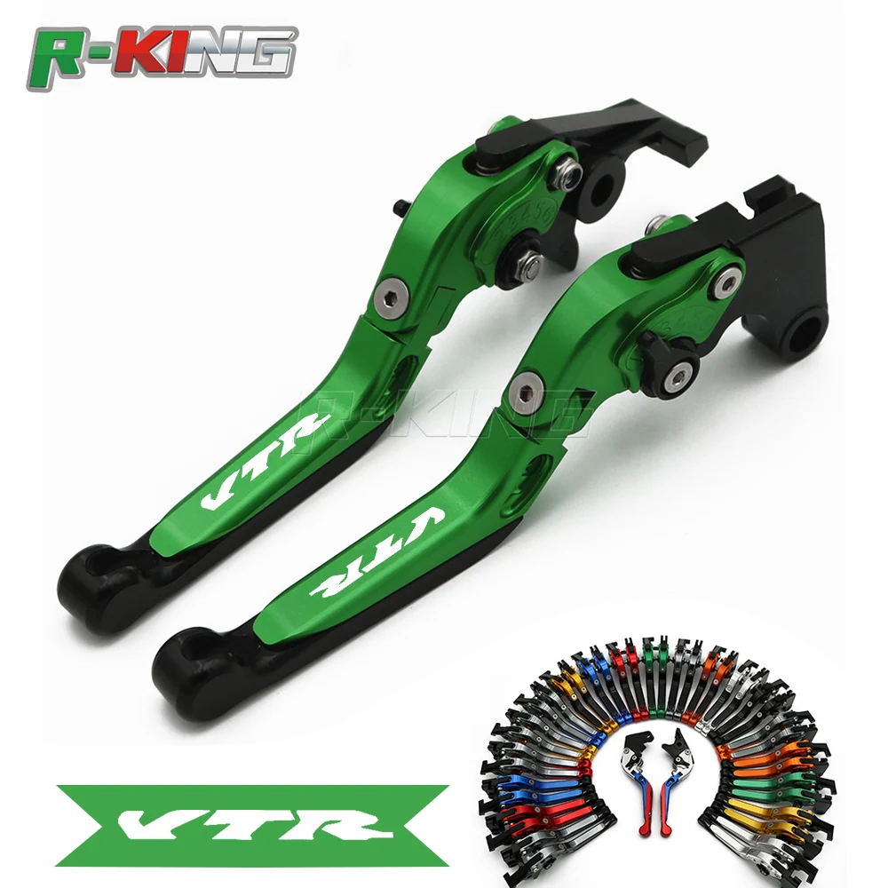 ! Логотип VTR для Honda VTR1000F/fiрестоm 1000 F 1998 1999 2000 2001 2002 2003 2004 CNC рычаг тормоза сцепления