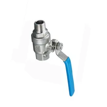 1-1/" BSP Male x 1-1/4" BSP Female Thread 304 нержавеющая сталь 2 части шаровой клапан для воды, нефти и газа