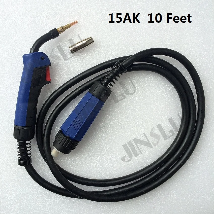 180A MB15 15AK MIG Torch 10 Feet Welding Torch Gun 3M Air cooled Euro
