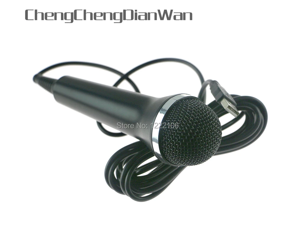 1Pc Cavo Lungo Cablato Usb Microfono Gamer Microtelefono Per Pc Computer Portatile Per Ps4 Ps3 Xbox One 360 Wii