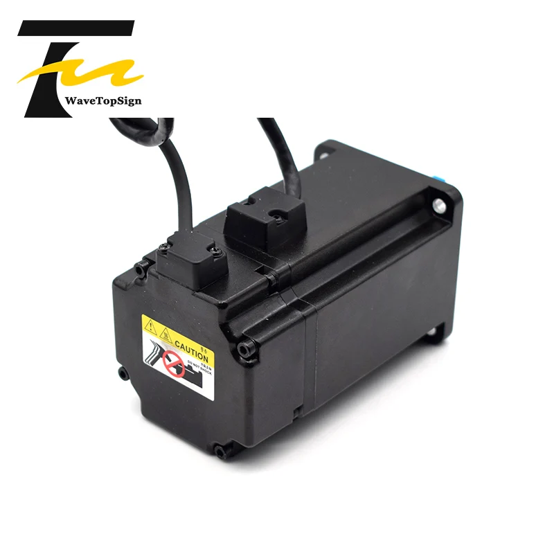 WaveTopSign 델타 서보 모터 키트 750W B2 시리즈 ASD-B2-0721-B ECMA-C20807RS 2.39N.M 5.1A(3M 케이블 포함)