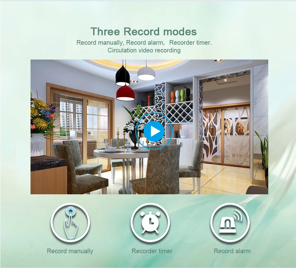 Умная ip камера BESDER Home для безопасности Wi Fi 1080P P2P двусторонняя аудиосвязь