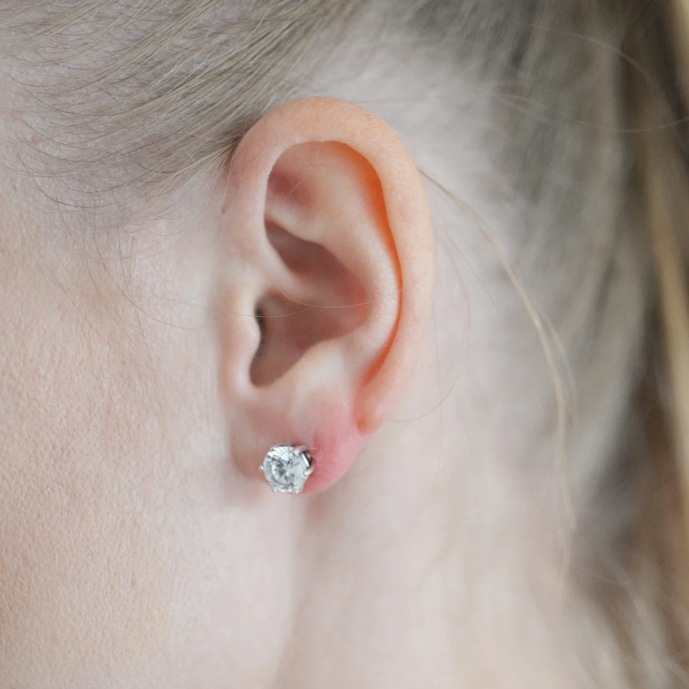 Серебряные серьги с кубическим цирконием - отзывы