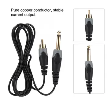

2.25 meters Tattoo Clip Line Tattoo Hook Line Silicone RCA Plug Tattoo Machine Power Cord Tattoo Accessories