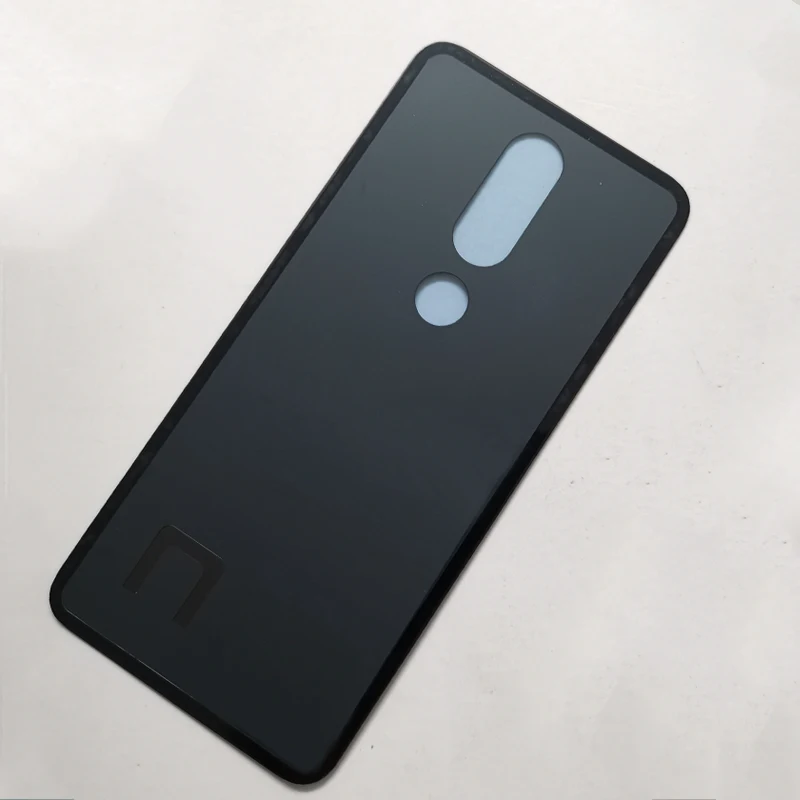 Задняя стеклянная панель для Nokia X5 5 1 Plus задняя крышка батарейного отсека