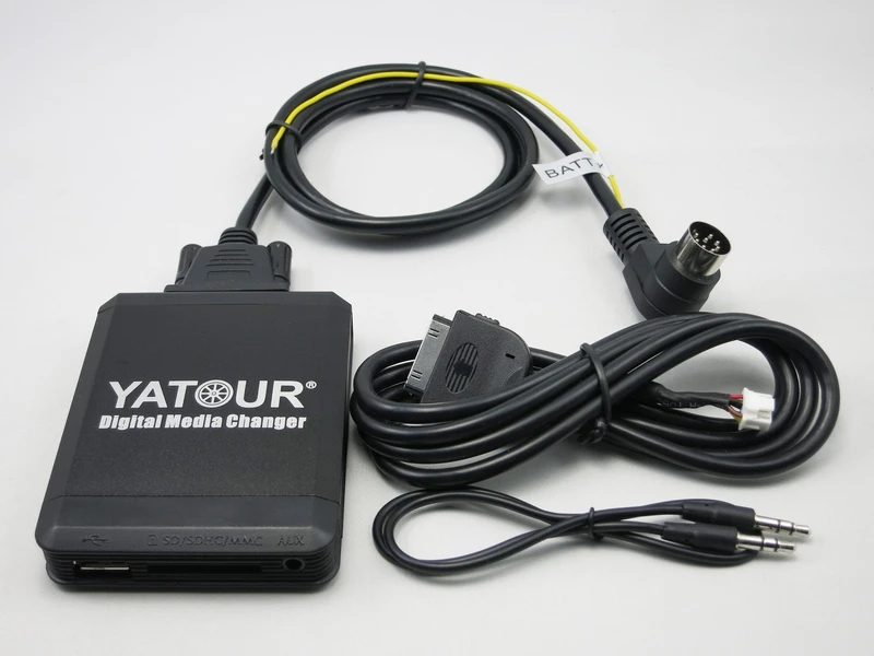 Yatour YT-M07 for iPod iPhone USB SD AUX Digital Media Changer For Volvo HU-xxx C70 S40 S60 S80 XC70 V70 V40 Audio Car MP3 Playe