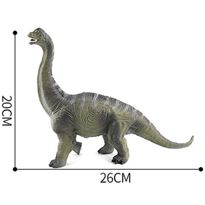 Большой размер Юрского периода, Дикая жизнь, Брахиозавр, динозавр, игрушка, пластиковые игрушки для игр, парк мира, динозавр, модель, фигурки для мальчиков, Gif