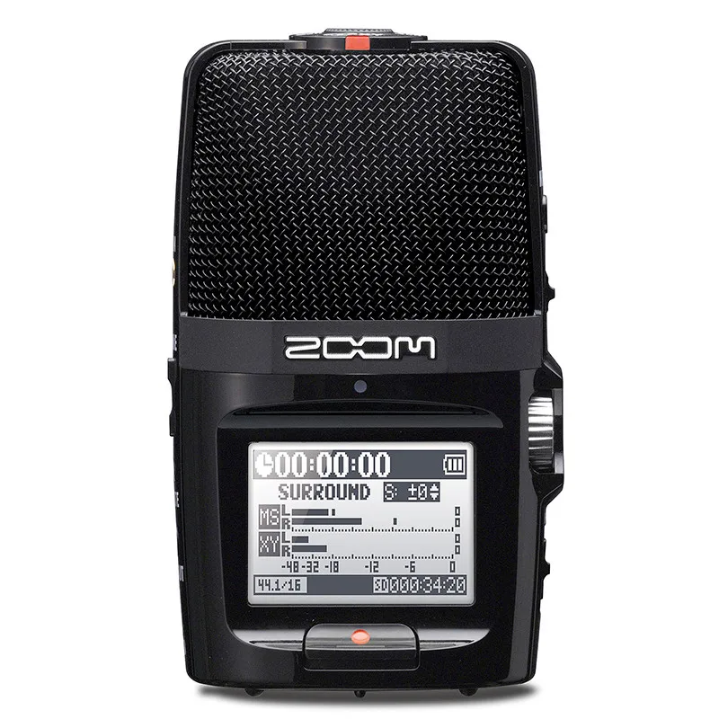 

PK Tascam portable ZOOM H2N Handy Recorder Ultra-Portable Digital Audio Recorder Stereo microphone Interview SLR