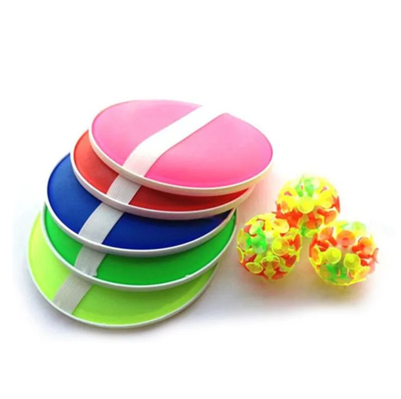 

Funny Sticky Ball Game with 32 Suction Cup 2 Round Bats for Kids Outdoor Activity Game Children's Educational Toys Games