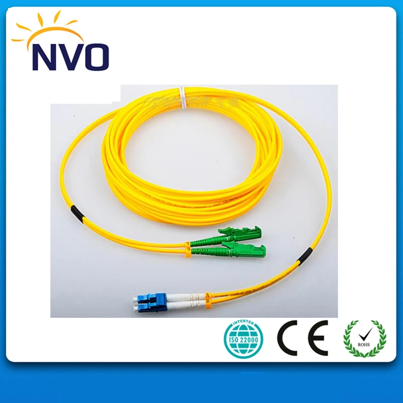 

10Meter 2.0mm Optical Fiber Jumper PVC Jacket SM DX E2000 / APC-LC / UPC Fiber Optic Patch Cord Optical Fiber in Stock