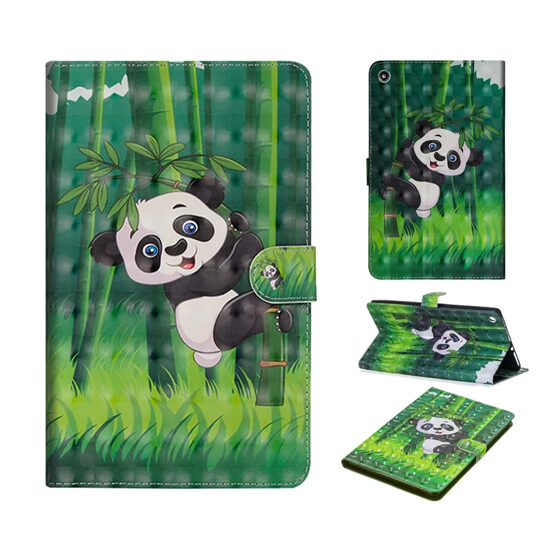 For Amazon Kindle Fire HD8 2017 7th Generation 8 inch Tablet Case Painted PU Leather Funda Cover for Kindle Fire HD8 2016 6th Shell Cases (12)