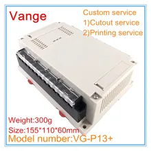 2 шт./партия Профессиональные PLC распределительные Чехлы 155*110*60 мм ABS пластиковый корпус diy коробки клеммный блок для электроники PCB