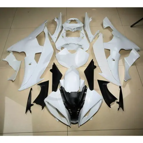 Неокрашенный Белый Обтекатель капота для кузова yamaha YZF R6 YZF-R6 2008- мотоцикл