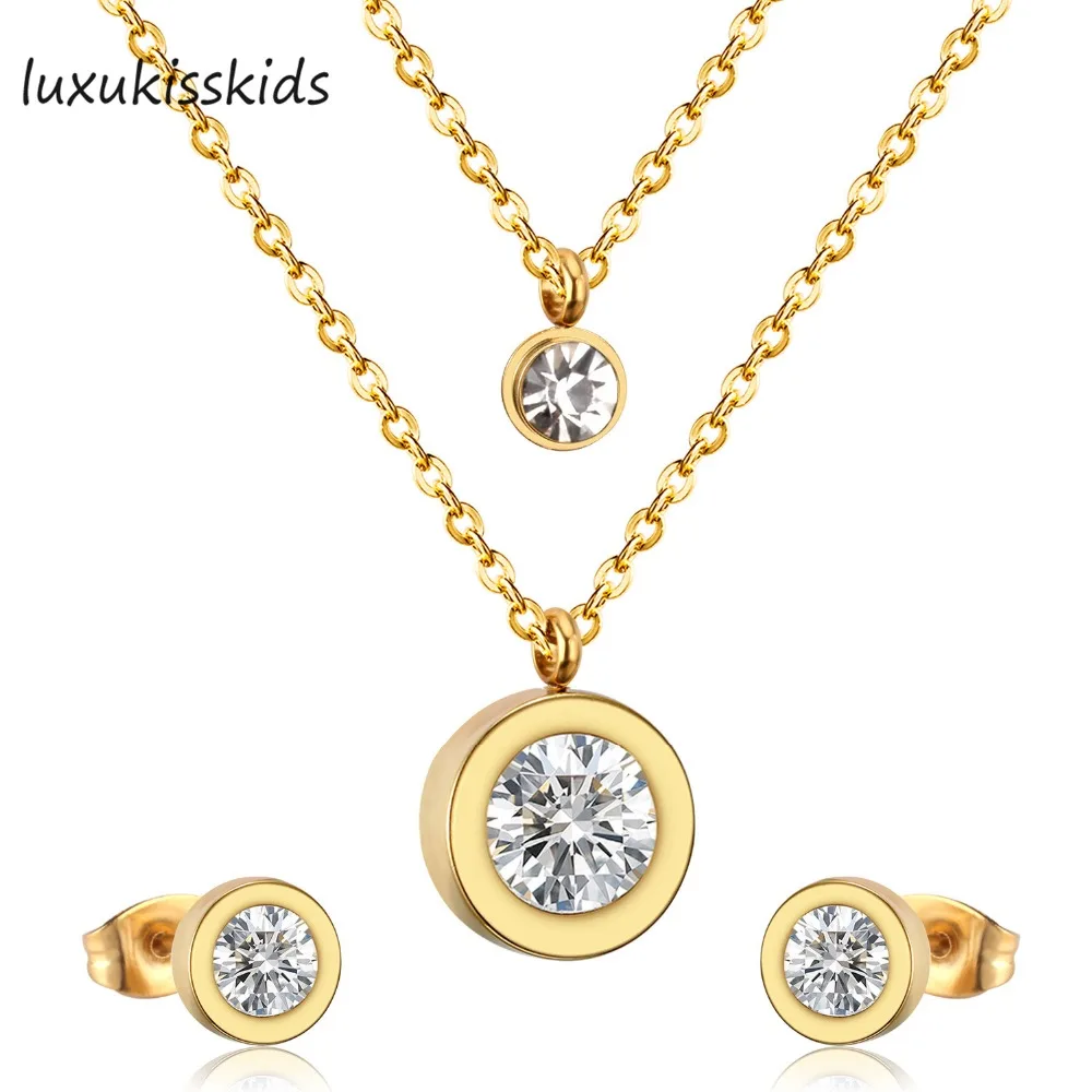 double set necklace