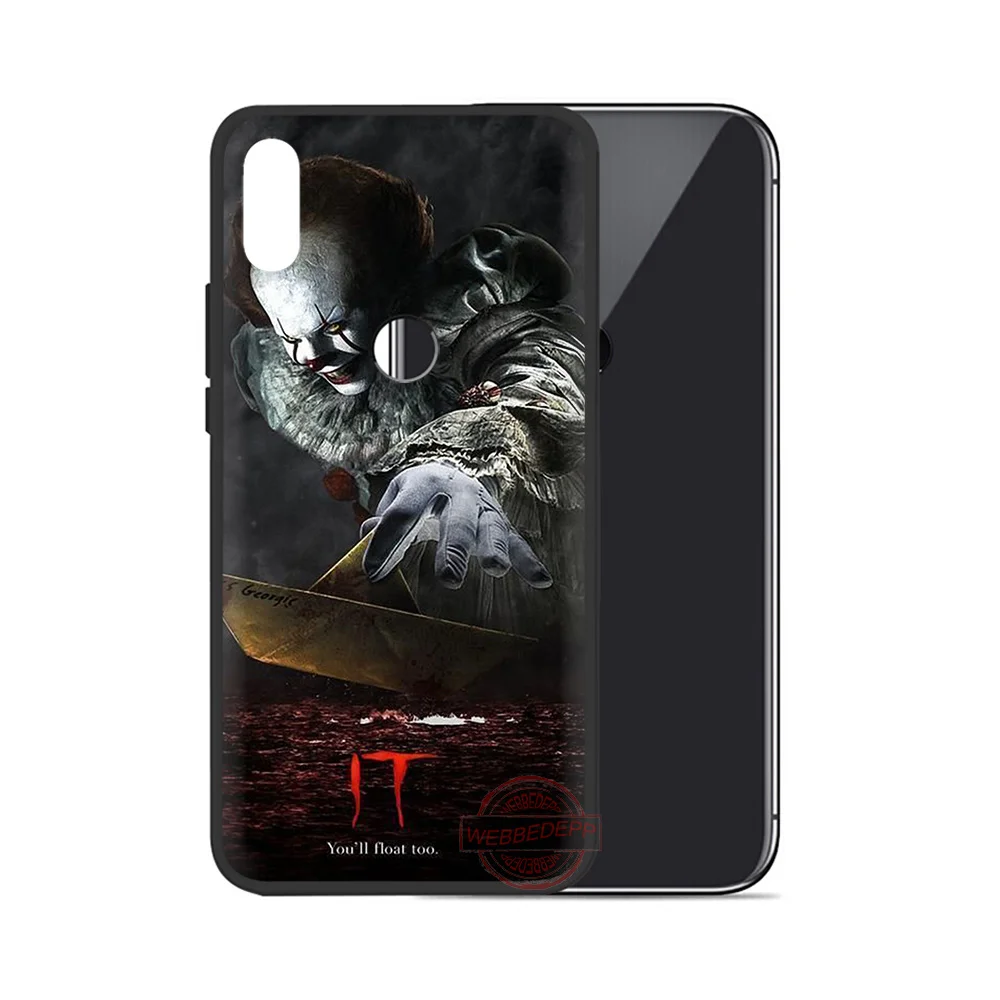 10 WEBBEDEPP Clown Terror IT TPU Phone Case for Redmi Note 6Pro 7Pro 4A 4X 5 5A 6A 8A 6Pro 7 S2 note 8 - Color: 10