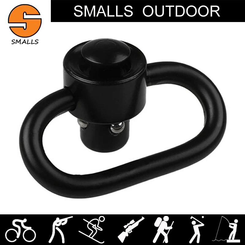 

military airsoft AR 15 gun accessories tactical 1.25 inch Sling adapter sling swivel mount fixed buckle for hunting shooting