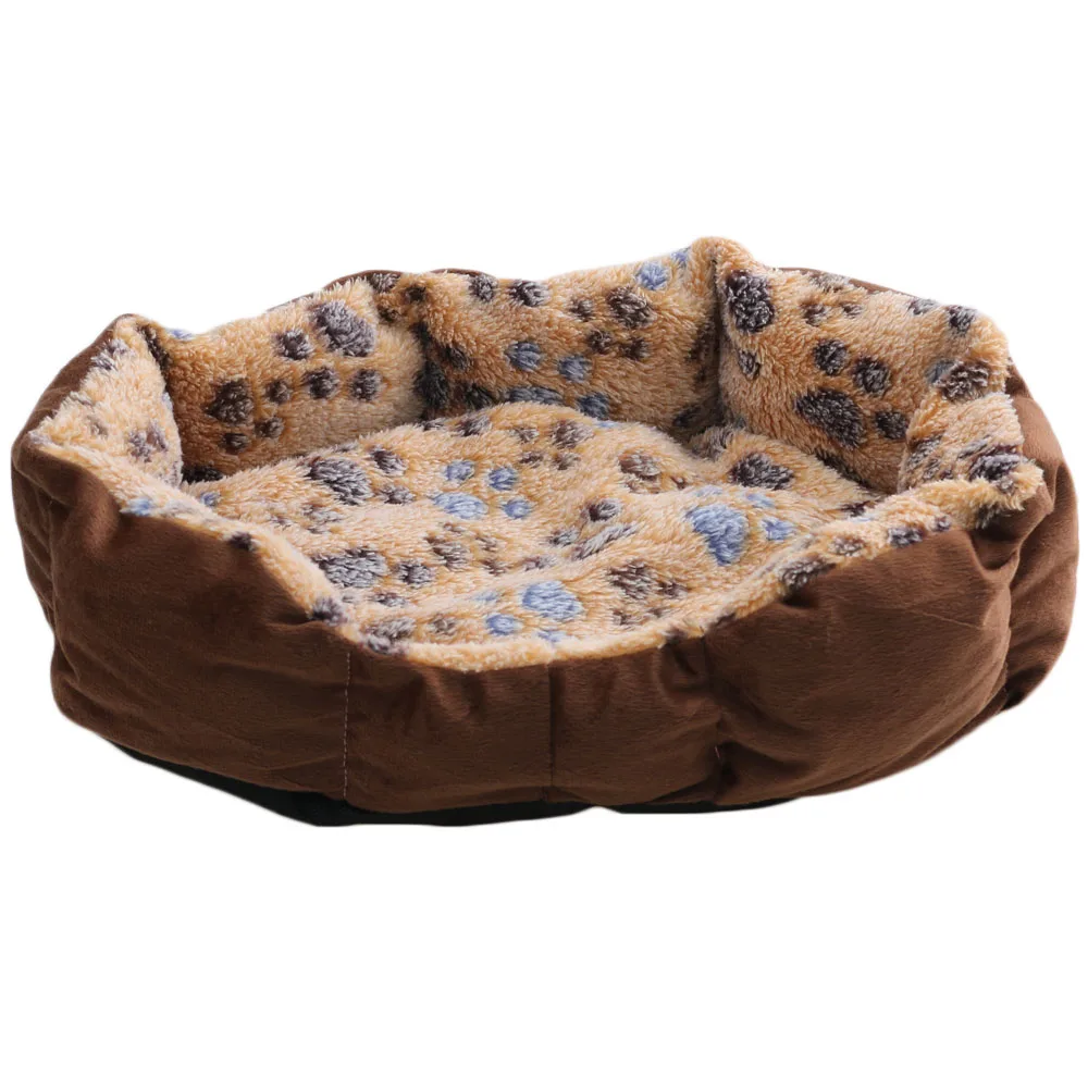 

1PC Warm Soft Paw Type Pet Bed Warming Dog House Soft Material Pet Nest Dog Fall and Winter Warm Nest Kennel For Dog Cat Puppy