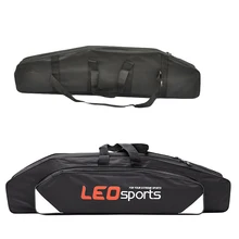 Leo 80 см 2 слоя Сумки для рыбалки Портативный складной Рыбалка несущей штанги Рыбалка полюс хранения сумка Рыбалка Шестерни снасти Инструменты