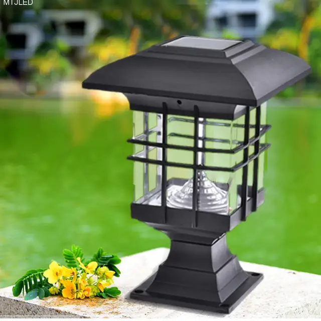 Kaigelin Solar Pillar Lamps Garden Landscape Lights Led Outdoor Kaigelin Solar Pillar Lamps Garden Landscape Lights Led Outdoor Waterproof Lighting Park Decorative Solor D