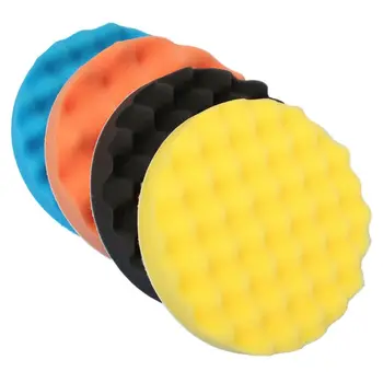 

4Pcs 7inch/180mm Sponge Polishing Buffer Pad Kit Tool For Car Polisher