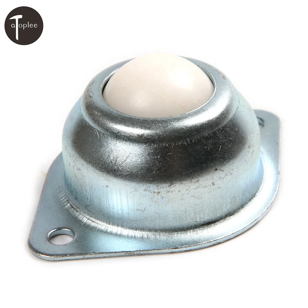 

2PCS Dia 25.4mm Carbon Steel Nylon Ball Transfer 25kg Bearing Conveyor Unit Roller Wheels Rolling Tools