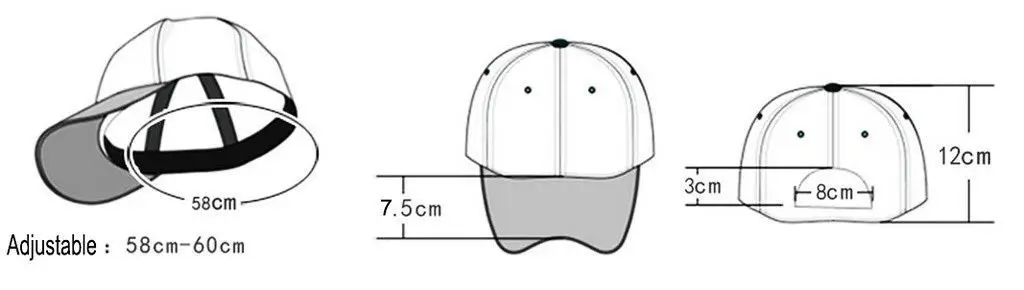 baseball hat construction