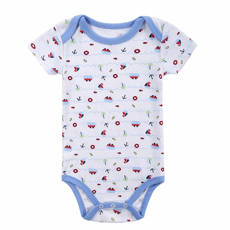 100%Cotton Fashion Anmail Style Printerd Infant Jumpsuit Clothes Bebe Baby Girls Bodysuit Babies Dresses Newborn Clothing 0-12 M (3)
