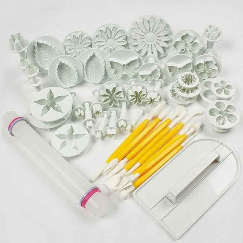 

46pcs DIY Embossing Spring Cake Biscuit Mould