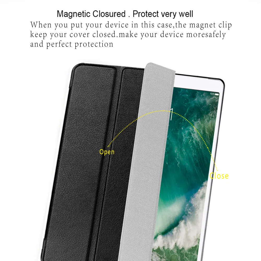 Новый тонкий Чехол подставка для Apple iPad Pro 10 5 дюйма 2017 Номер модели: A1701 A1709 A1852
