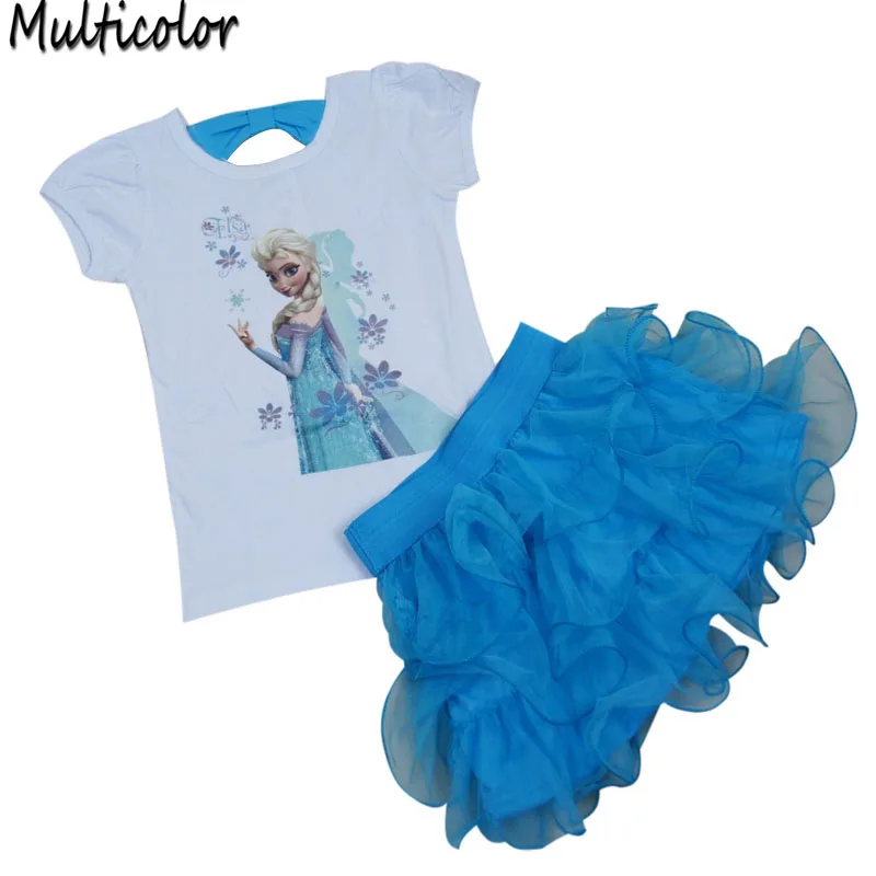 

New Girl Birthday Dress 2-8Y Print Designs Princess Christmas Dresses For Girls Kids Party Solid Color Fashion Clothes Set Dress
