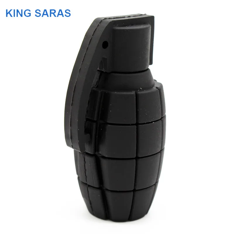 

KING SARAS cartoon Silica gel Grenades 8GB 16GB 32GB Bomb Guns Pen Drive USB Flash Drive