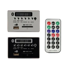 5-12 В светодиодный автомобильный Bluetooth беспроводной MP3 WMA FM AUX декодер плата аудио модуль USB SD TF карта fm-радио автомобильный MP3 динамик аксессуары