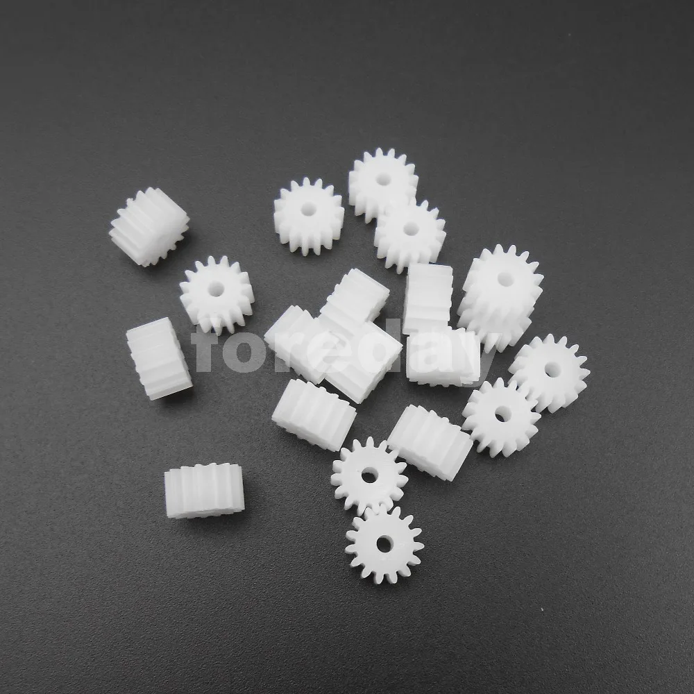Новый 20 шт. 15T2A модуль шестерни 0 5 диафрагмы 2 мм (1 95 мм) DIY модель аксессуары зубы T =