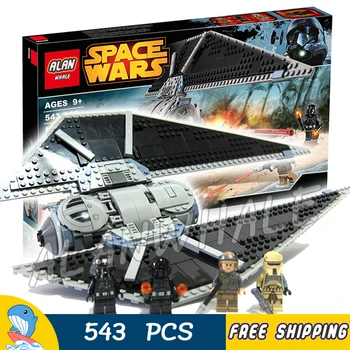 

543pcs Space Wars Universe New TIE Striker Fighter Spaceship 05048 Figure Building Blocks Children Toy Compatible with lago
