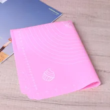 Силиконовый коврик прокатки резки коврик из сахара помадка, кондитерские изделия глазурь тесто кухонные инструменты